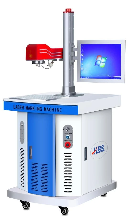 High Speed Mini / Portable / Desktop / Open Fiber Laser Marking Machine